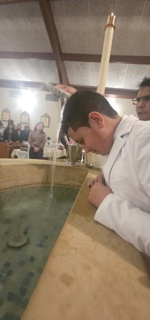 Candidates and Catechumens at the Easter Vigil